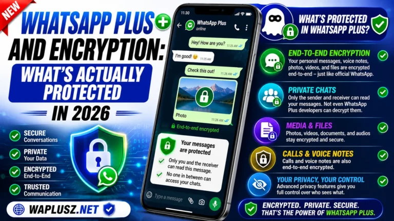 WhatsApp Plus End to End Encryption