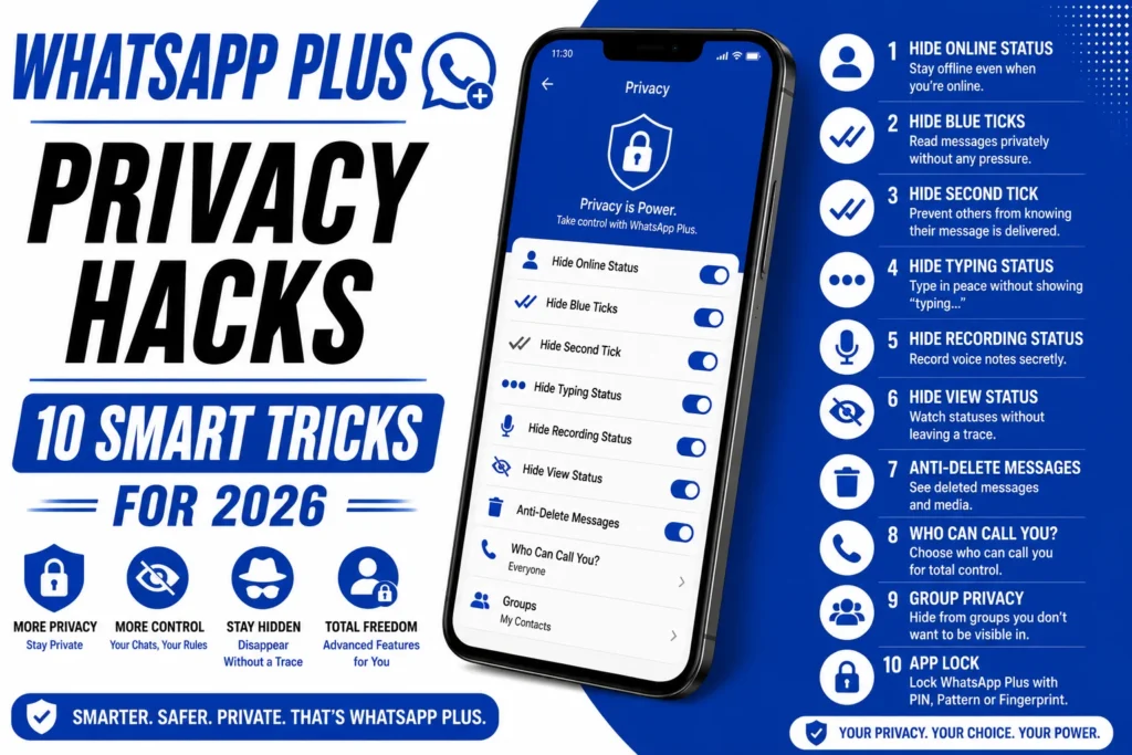 WhatsApp Plus Privacy Hacks 2026